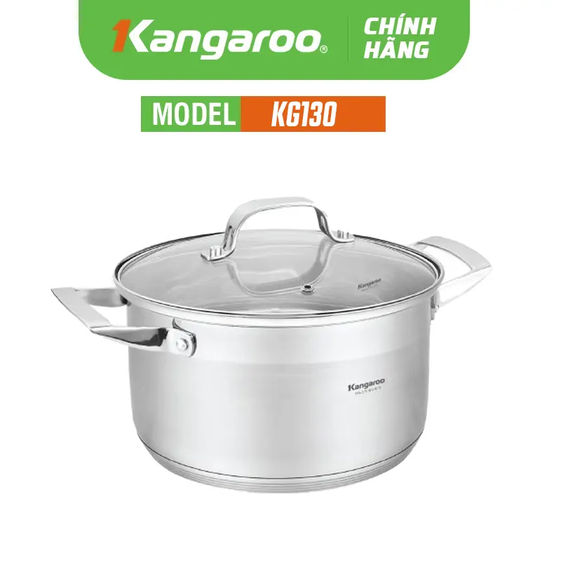 Nồi inox cao cấp 5 lớp Kangaroo KG130