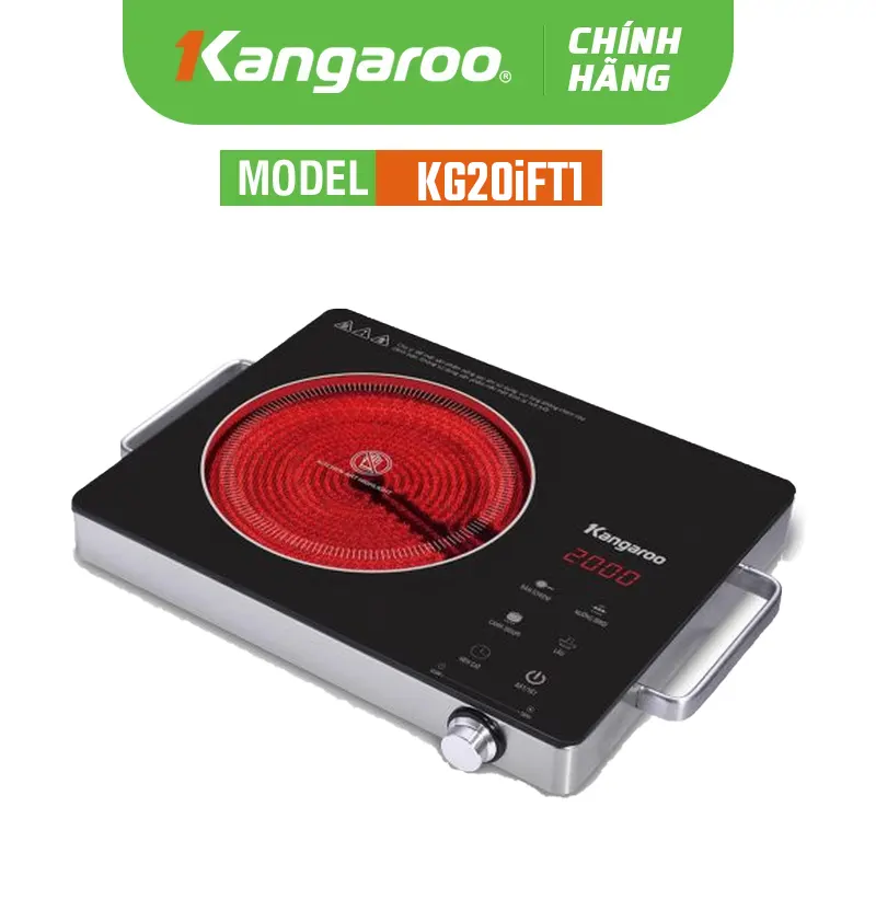 Bếp hồng ngoại đơn Kangaroo KG20IFT1