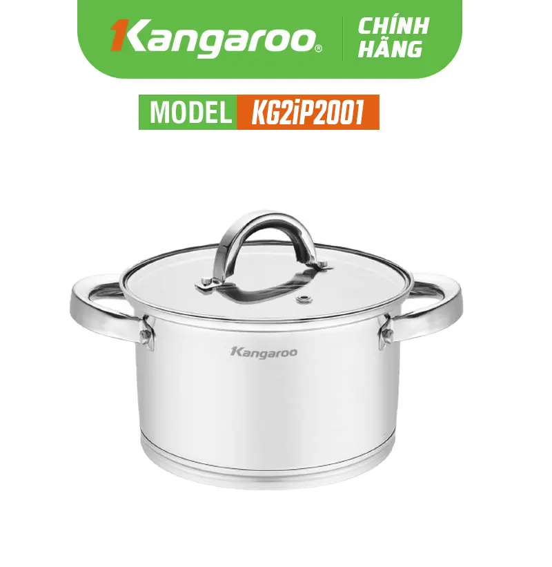 Nồi inox cao cấp Kangaroo KG2IP2001