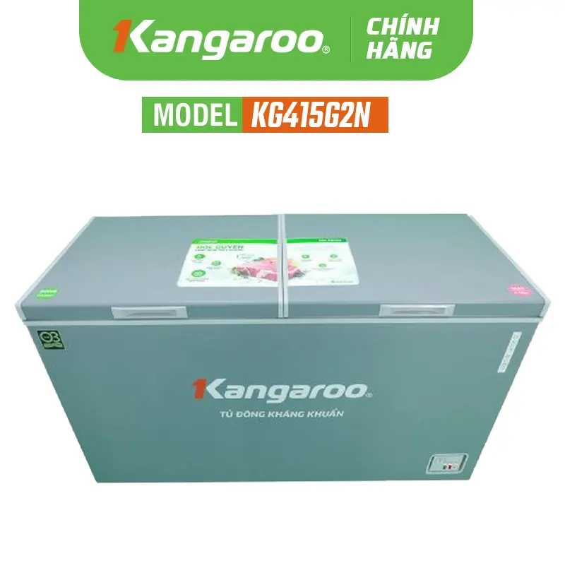 Tủ đông kháng khuẩn KG415G2N - 415 lít