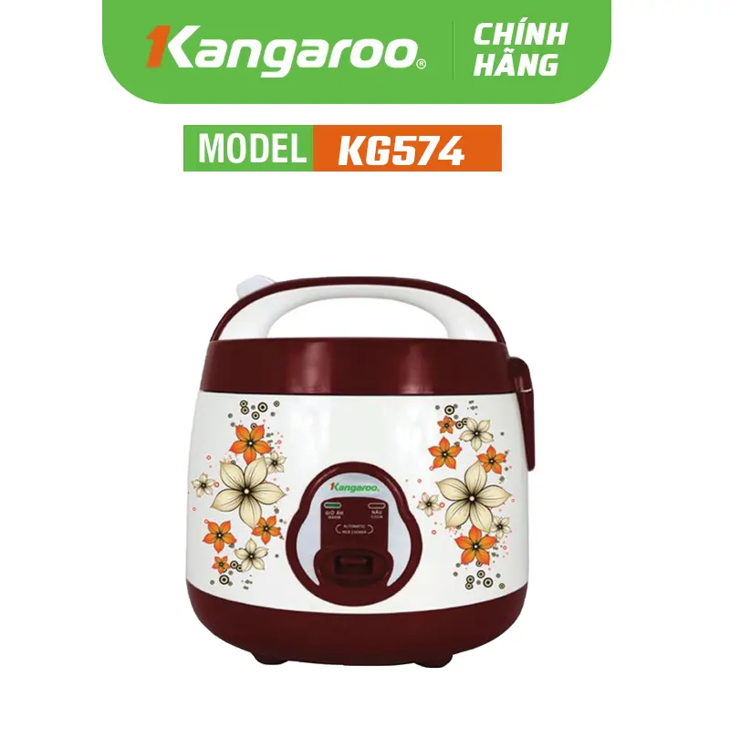 Nồi cơm điện Kangaroo KG574 - 2.2 lít