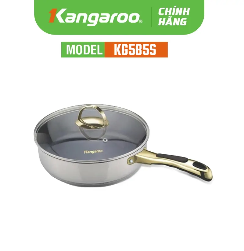 Chảo inox sâu lòng Kangaroo KG585S