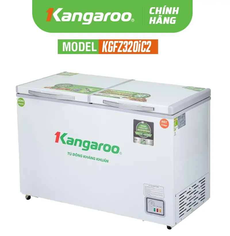 Tủ đông kháng khuẩn Inverter KGFZ320IC2 - 230 lít