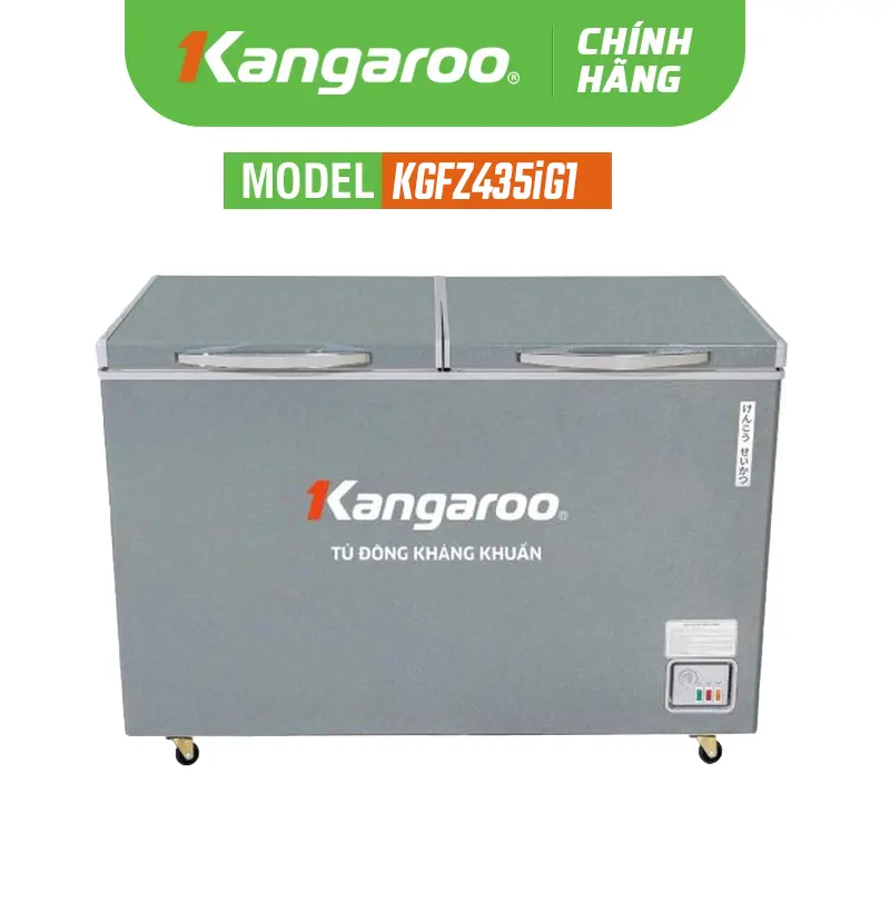 Tủ đông kháng khuẩn KGFZ435IG1 - 375 lít