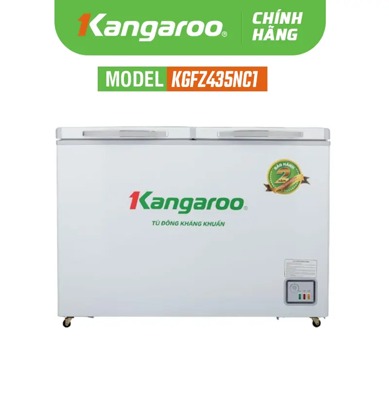 Tủ đông kháng khuẩn KGFZ435NC1 - 375 lít