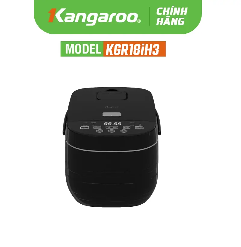 Nồi cơm điện cao tần Kangaroo KGR18IH3 - 1.8 lít