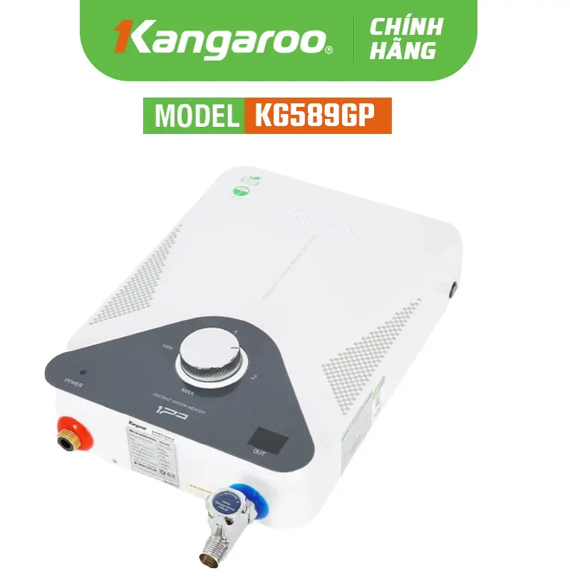 Máy nước nóng trực tiếp Kangaroo KG589GP