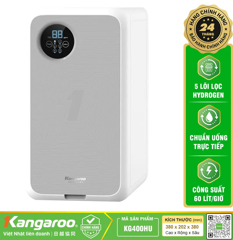 Máy lọc nước Kangaroo Hydrogen KG400HU